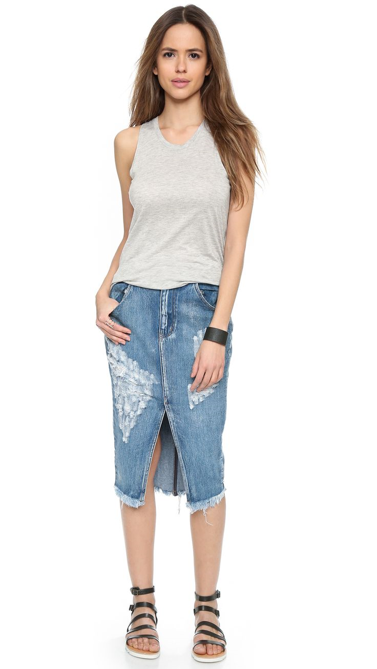 One Teaspoon Cobain jean dress