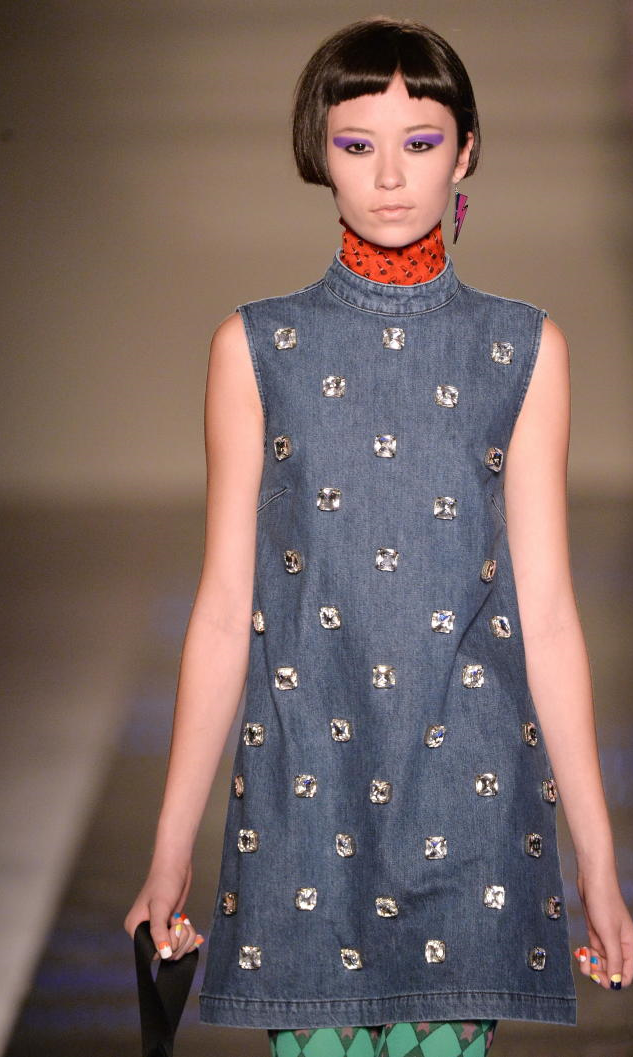 Au Jour Le Jour, Milan Fashion Week, Fall 2015, jeans, denim, fashion week, 