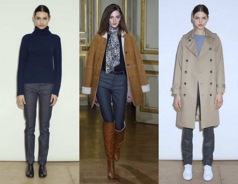 APC, Vanessa Seward, APC, denim trousers, jeans, clean denim, paris, fashion show